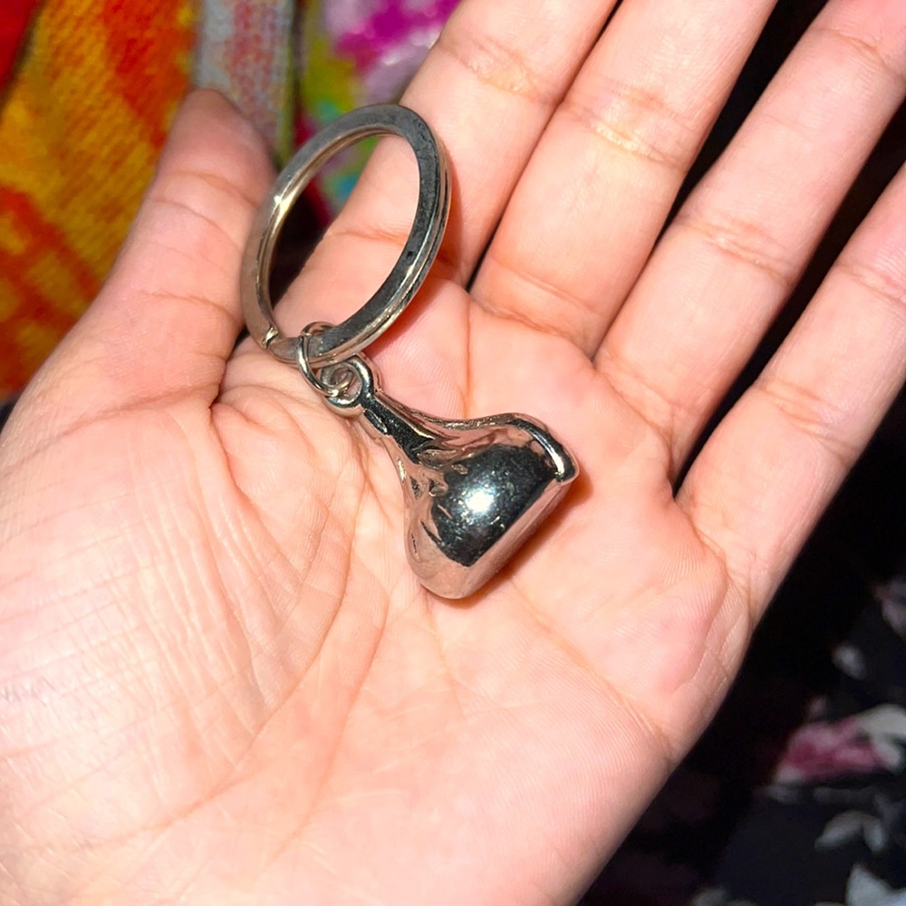 Hershey kiss keychain